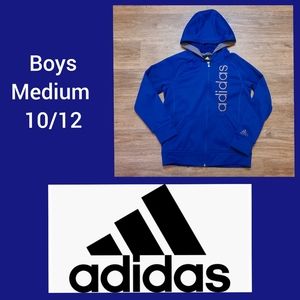 🏆 Adidas Boys Full Zip Hoodie
